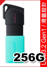 Kingston 金士頓DataTraveler Exodia M USB 3.2 Gen1 256GB 隨身碟 (DTXM/256GB)