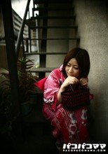 浴衣の似会う美人妻