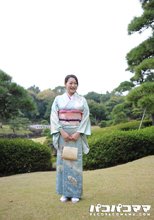 熟女の火遊び飛びっ子装着 ～着物が似合う巨乳美人と野外デート～