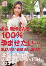 あぁ、義姉さんを100％孕ませたい…、僕より若い義姉さん、ありさ 愛沢有紗