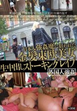 日本人強姦魔に狙われた金髪東欧美女生中出しストーキングレイプ