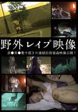 野外レイプ映像