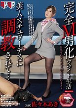 完全M男化フライト生活 美人スチュワーデスに調教されて… 佐々木あき