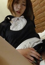 メイドコスのデリヘル嬢に中出し - 山田よしえ