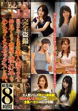 完全盗撮 同じアパートに住む美人妻2人と仲良くなって部屋に連れ込んでめちゃくちゃセックスした件。総集編8時間