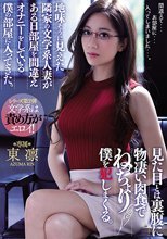 地味そうに見えた隣家の文学系人妻がある日部屋を間違えオナニーをしている僕の部屋に入ってきた。 見た目とは裏腹に物凄い肉食でねっちょり僕を犯しまくる。 東凛