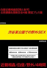 渋谷某公園での野外SEX