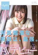 天真爛漫な笑顔は、最強。 武田エレナ 18歳 SOD専属AVデビュー