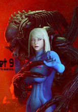 Sarah And Unknown Planet 9 / Samus and Unknown Planet 9