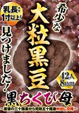乳長:1寸以上！希少な大粒黒豆見つけました！黒ちくび母 ～産後の三十路妻から完熟五十路妻 中出し交尾～ 42人8時間