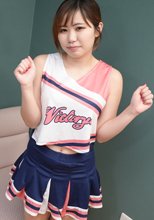 ギャル系色白素人娘をチアガールコスでいただきます！ - 橋本恵理子