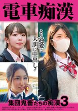 電車痴● 集団鬼畜たちの痴●3
