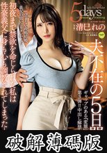 ギャップのある『変態』人妻 第3弾！！中出し解禁作―。 夫不在の5日間、初夜まで禁欲を命じられた私は性豪義父に身も心も調教されてしまった―。 望まない政略結婚、義父の狙いはワタシでした…。 清巳れの (破解薄碼版)