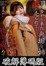 ド田舎から上京した無垢な姉は、妹に売られて中年種付けハメ撮り売春の沼で快楽に醒めていく。 宮島めい (破解薄碼版)