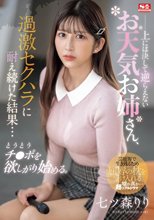 上には決して逆らえないお天気お姉さん、過激セクハラに耐え続けた結果…とうとうチ●ポを欲しがり始める。 七ツ森りり_