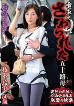 電車でさわられた五十路母 三枝木玲実