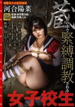 蔵の中で緊縛調教される女子校生 酒浸り親父の借金のカタに売られた田舎娘。ムチ尻に喰い込む縄と蝋燭に悶え哭く 河合陽菜