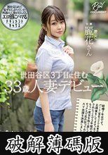 世田谷区3丁目に住む33歳人妻デビュー 麗花さん (破解薄碼版)