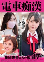 電車痴● 集団鬼畜たちの痴●17