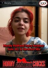 Merely Redhead Hairy Amateur Solo, BJ, &amp; Hardcore Sex
