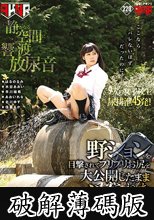 野ションを目撃されてプリプリお尻を大公開したままハメられた女子校生 (破解薄碼版)