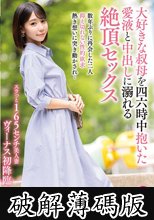 大好きな叔母を四六時中抱いた愛液と中出しに溺れる絶頂セックス 梅田みなみ (破解薄碼版)