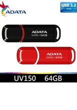 ADATA 威剛 64G 隨身碟 UV150 USB3.2 顏色隨機