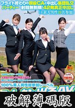 フライト終わりの現役CAと中出し集団乱交パーティー 射精無制限！42発真正中出し（※素人男性19名参加） (破解薄碼版)