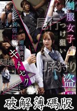 制服女子つけ狙い盗撮 衰弱拉●媚薬漬けキメセク●姦 (破解薄碼版)