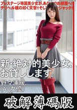 新・絶対的美少女、お貸しします。 88 野々浦暖（AV女優）20歳。 (破解薄碼版)
