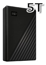 WD My Passport 5TB 2.5吋行動硬碟